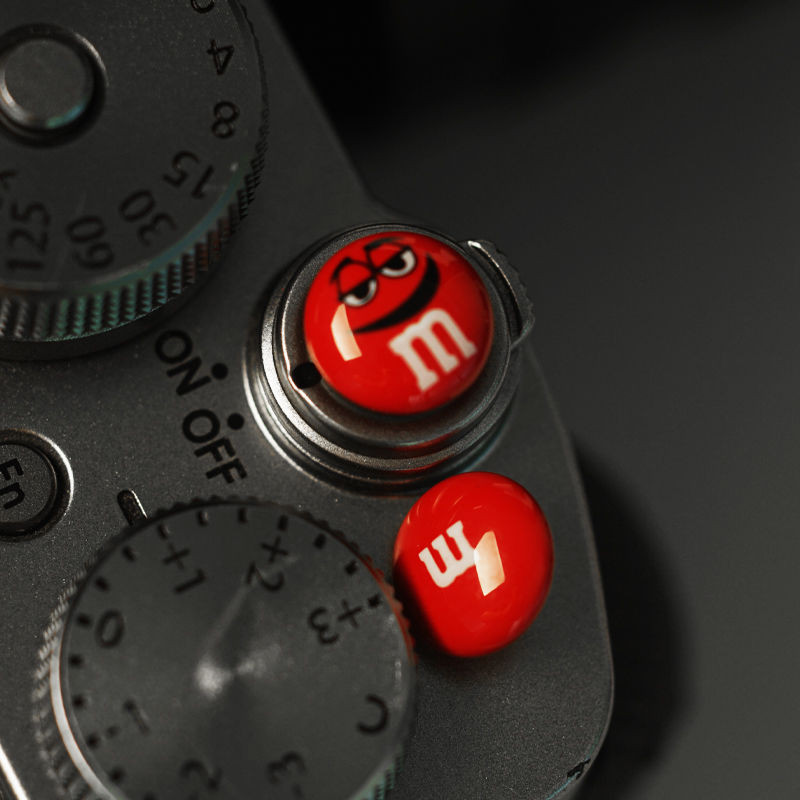 Meiran ช็อกโกแลต Bean การ์ตูนที่กําหนดเองรองเท้าร้อนเหมาะสําหรับ Fuji Xpro3/XE2/XE3/XE4x Universal