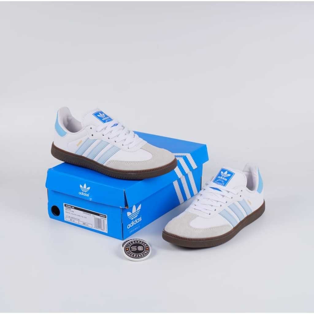 Adidas Samba Og White Halo Blue