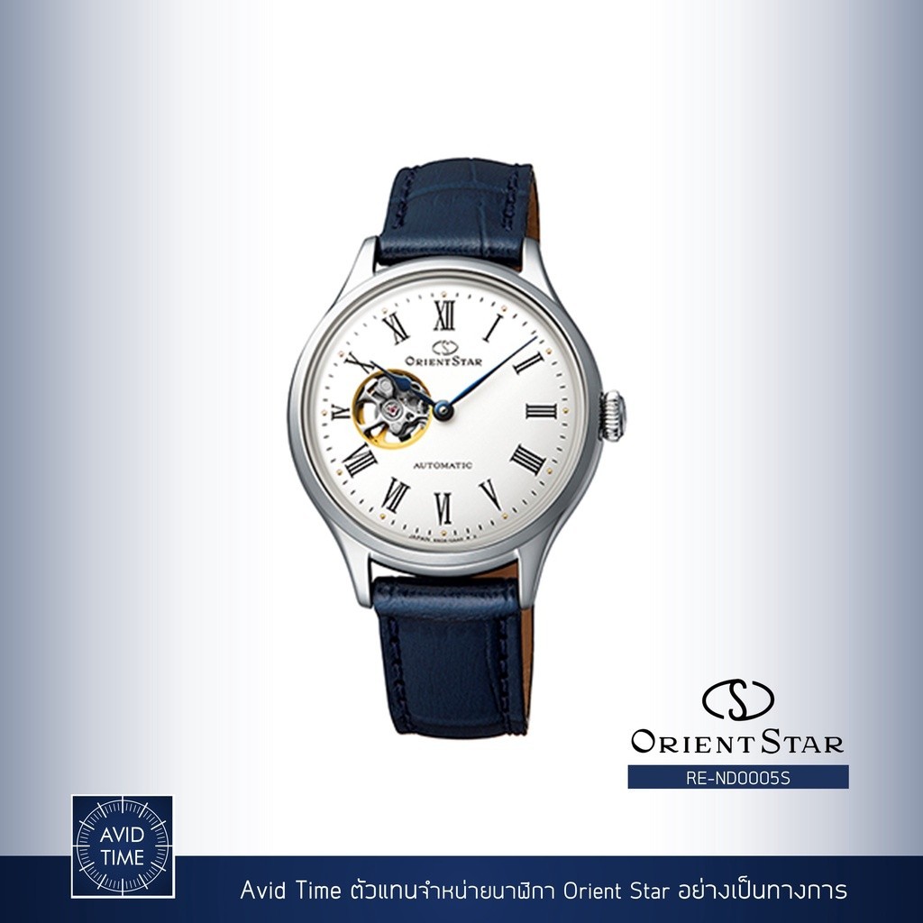 ♞[แถมเคสกันกระแทก] นาฬิกา Orient Star Classic Collection 30.5mm Automatic (RE-ND0005S) โอเรียนท์ สต