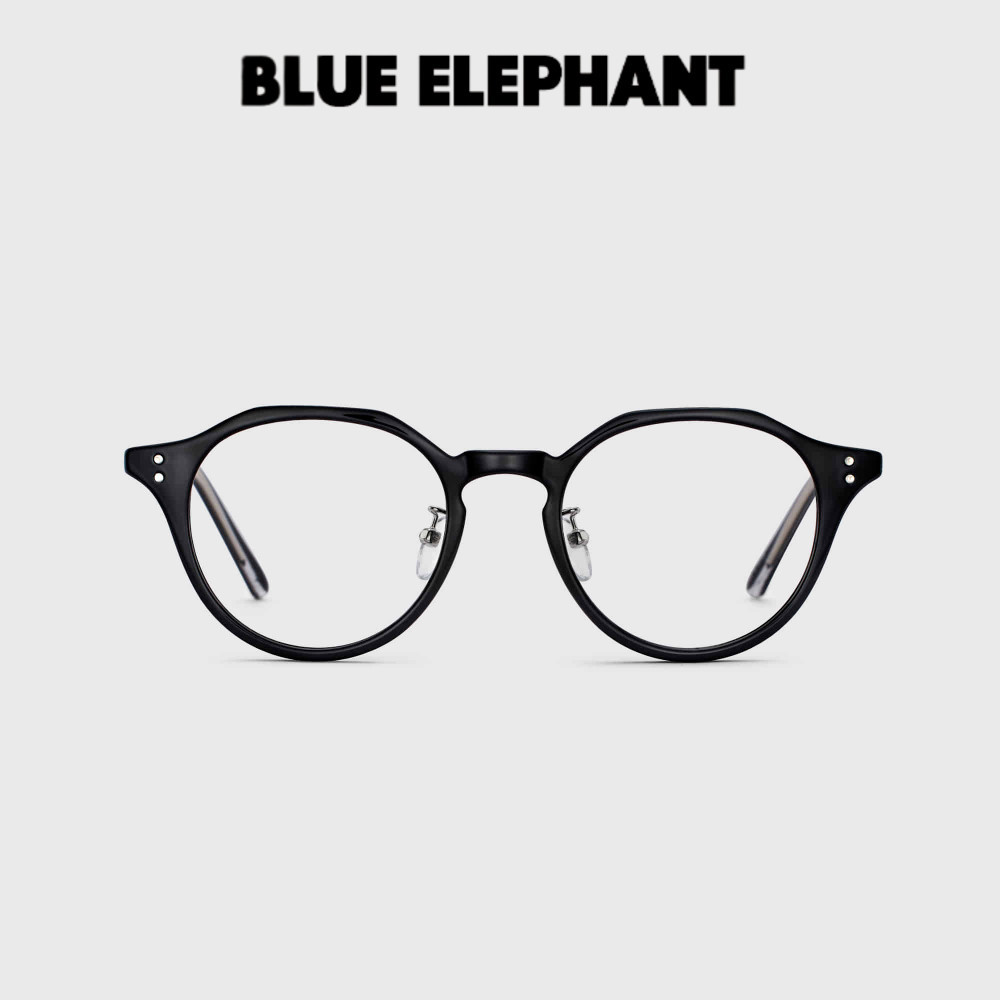 [BLUE Elephant] 2024 EDIE แว่นตา สีดํา | แว่นตาแฟชั่น สไตล์เกาหลี เครื่องประดับแฟชั่น | แว่นตาแฟชั่