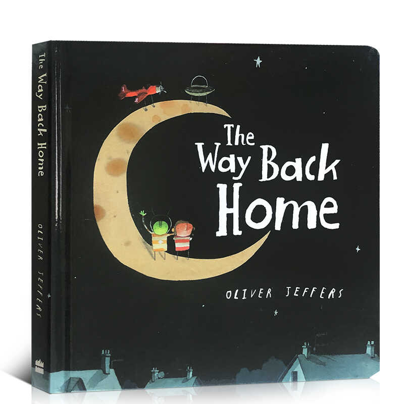 Milu Picture Book Board Book The Way Back Home Oliver Jeffers Children's