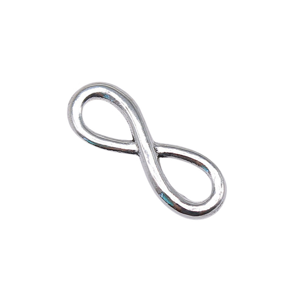 เครื ่ องประดับ Infinite Symbol Connector Charms ของขวัญผู ้ หญิงอุปกรณ ์ เสริม 10 ชิ ้ น
