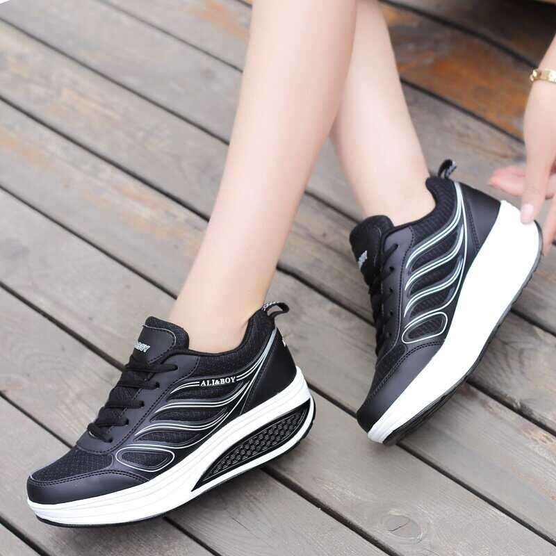 ➧ Sneakers For Health Fiess Running Fashion Shoes, Fashion & Running Sport Shoes, Good Size, Beau