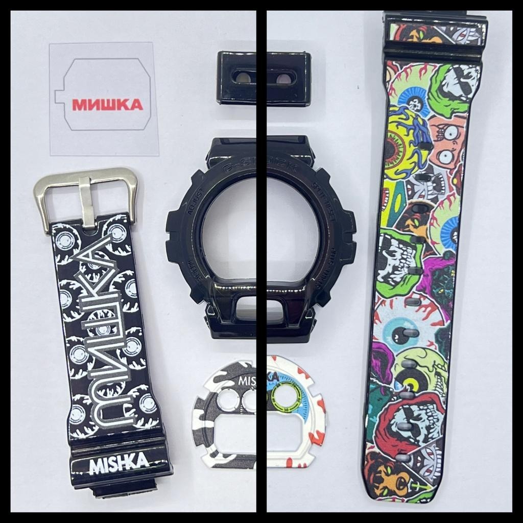 สายนาฬิกาข้อมือ DW5600 DW6900 GDX6900 GX56 G7900 GA GD GA700 GA400 DW8200 GW9400 GWF1000 NMWKA MISH