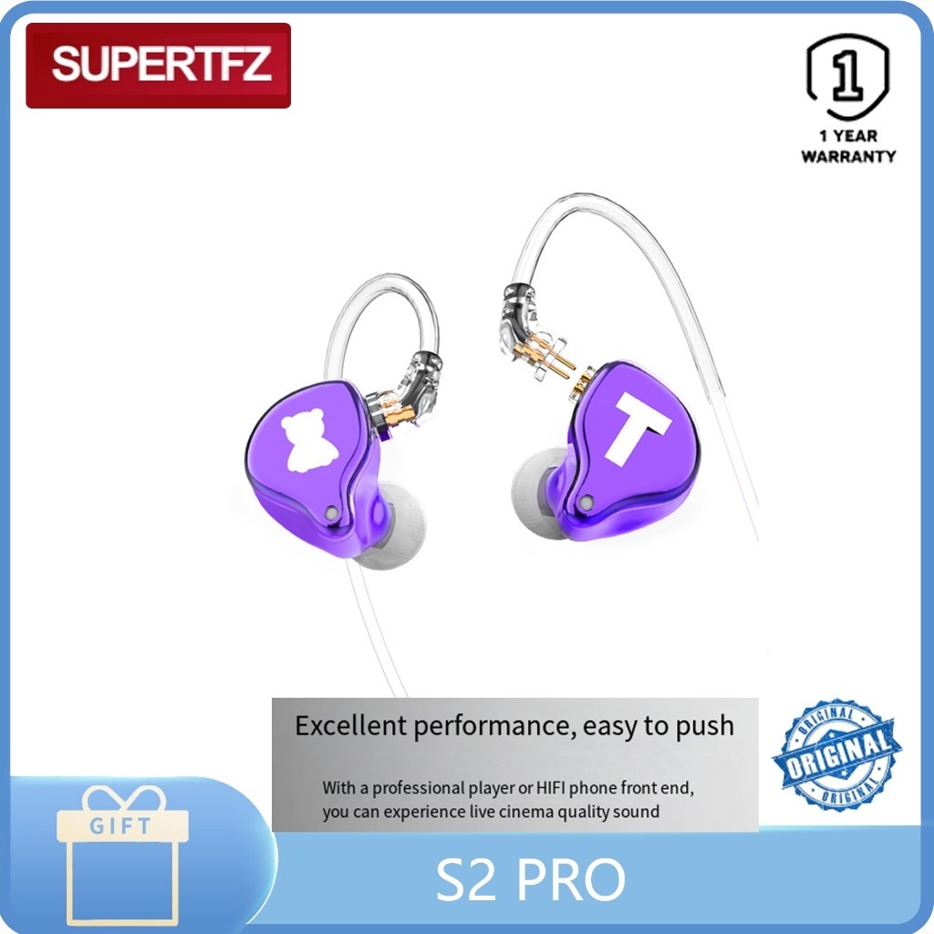 Supertfz TFZ S2PRO หูฟังอินเอียร์ HIFI คุณภาพสูง