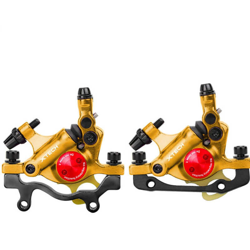 ❤ ซูม XTECH Hb100 MTB ด้านหน้าและด้านหลังสายไฮดรอลิคดิสก์เ