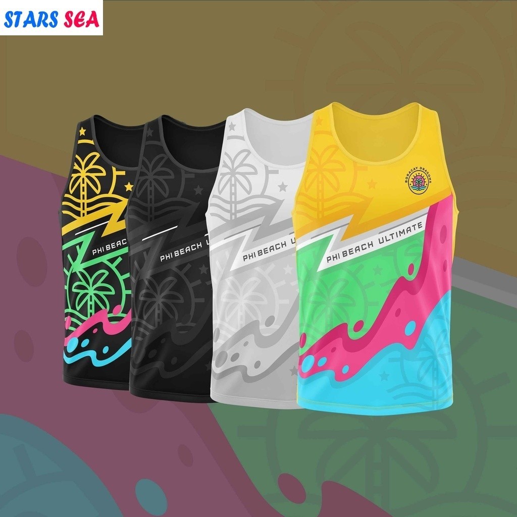 Boracay Dragons Tank Top Jersey Edition High Fashion Loose Breathable Quick Drying Jersey