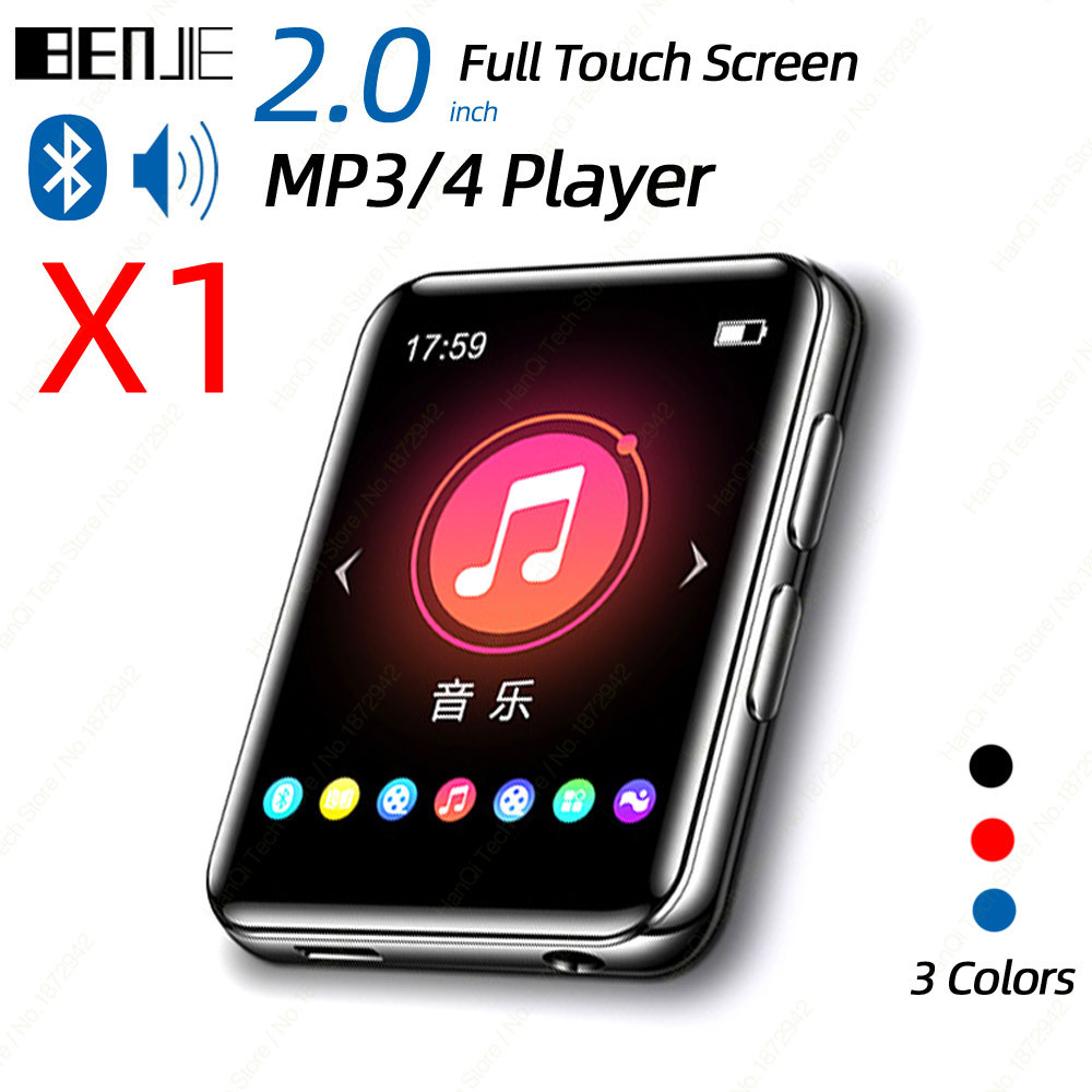 Benjie X 1 เครื่องเล่นเพลง Mp 3 แบบพกพาพร้อมลําโพงวิทยุ Fm E - Book