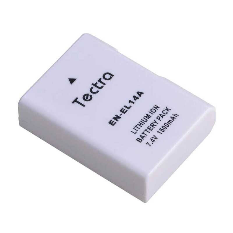 ❤️ 1500Mah En-El14a En-El14 Enel14แบตเตอรี่กล้องสำหรับ Nikon D3100 D3200 D3300 D3400 D3500 D560