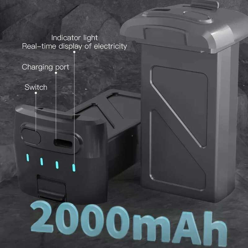 ❥ SJRC F5spro PLUS Drone Lipo แบตเตอรี่ 7.4V 2000Mah Original F5s + Pro RC Quadcopter อะไหล่แบต