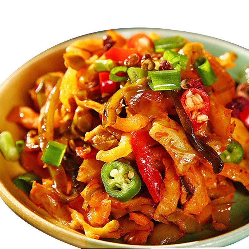 ♞,♘,♙เสฉวนพิเศษ Jixiangju 10 ถุงเผ็ดสามชิ้นฉีกมัสตาร์ด Wujiang ไม่ใช่ Fuling