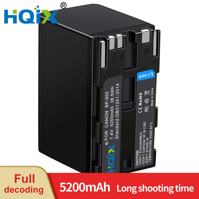 HQIX ➧ For Canon Xf100 Xf105 Xf200 Xf300 Xf305 Xh-G1 Xh-G1s Xh-A1 Xl-H1a Xl-H1s Xl2 Xm2 Eos-C300p s 