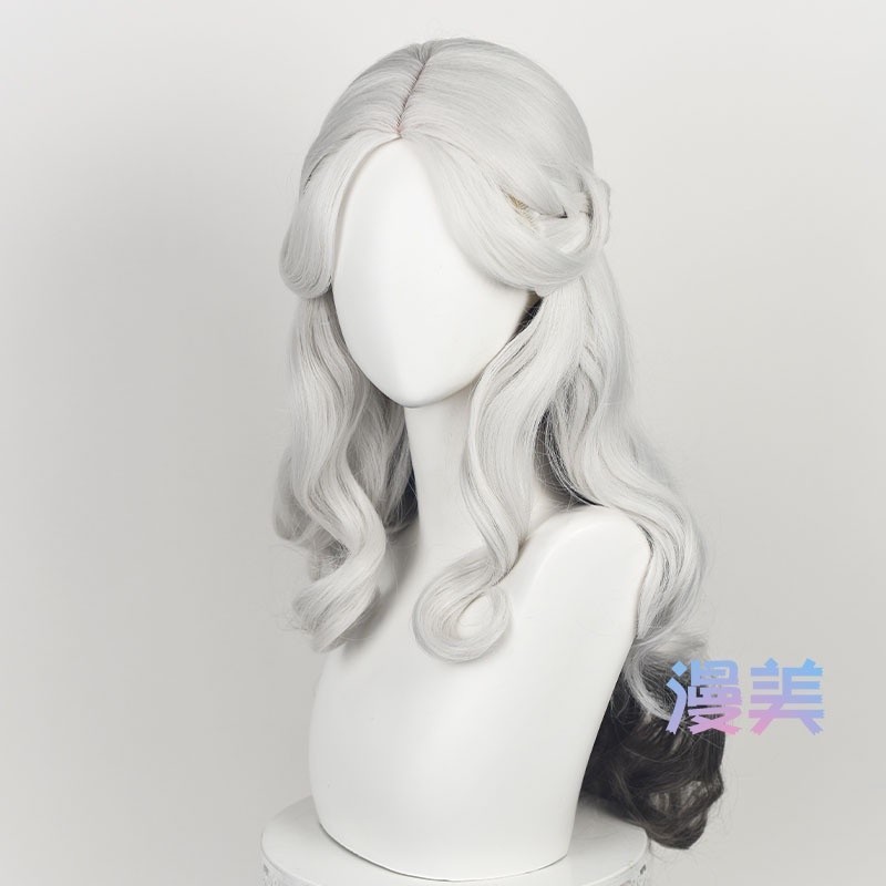 



 ♞Identity V Ada Mesmer Everlasting Night Cosplay Wig 66cm Long Curly Wave Heat Resistant Synth