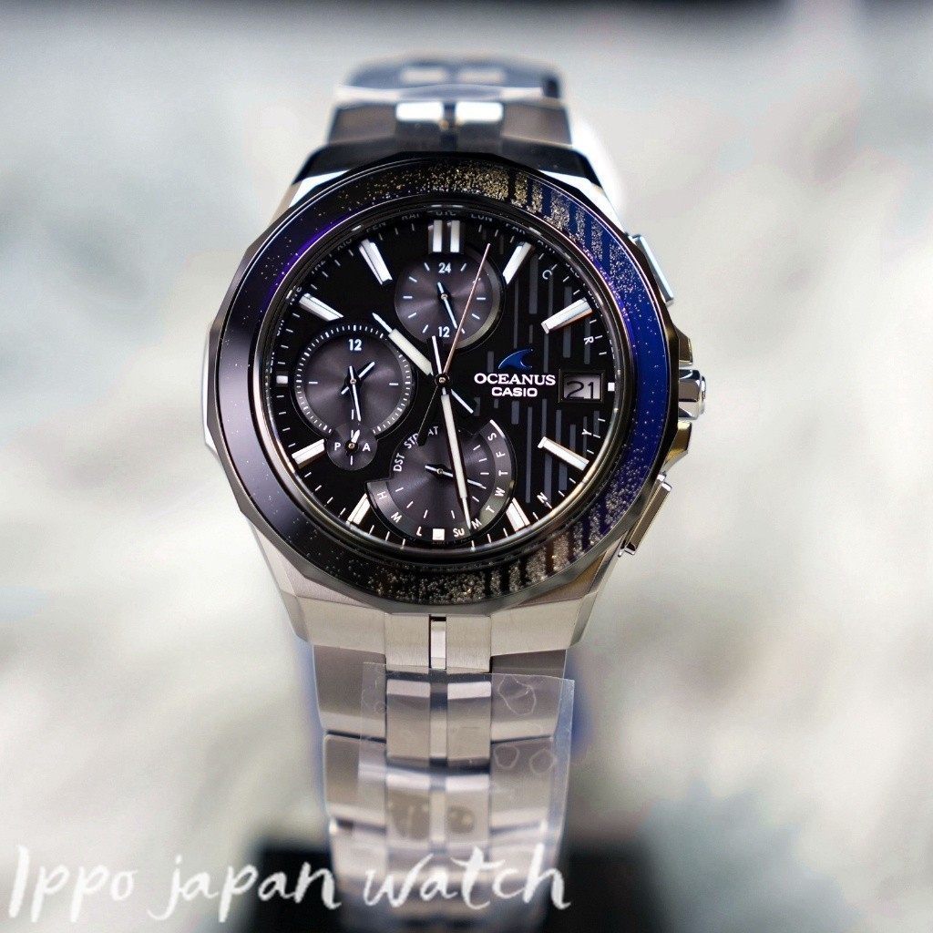 Jdm Watch Casio Oceanus Manta Limited Edition นาฬิกาข้อมือ Ocw-S5000Mb-1A Ocw-S5000Mb-1Ajf
