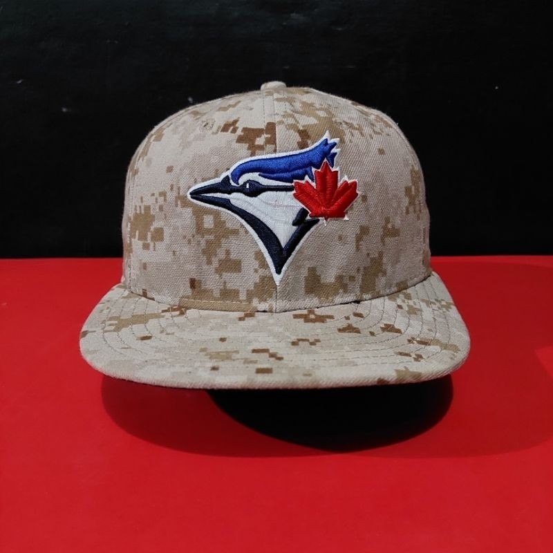 New Era MLB Blue Jays Camo Hat Original Second หมวกแก๊ป