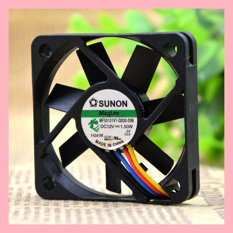 TAIJUN MF50101V1-Q030-S99 5010 12V 1.50 W 5 ซม. พัดลม PWM สี่สาย