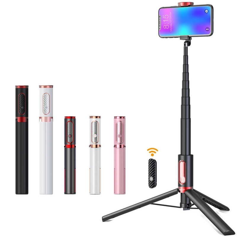 Wireless Selfie 150cm/81cm Stick Phone Stand Holder Tripod Mobile Foldable Portable Aluminum Alloy
