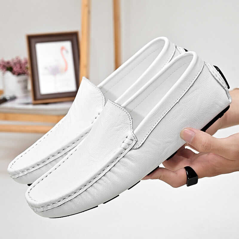 ใหม่ผู้ชาย คุณภาพสูงของแท้รองเท้าหนังผู้ชาย 2022 Loafers