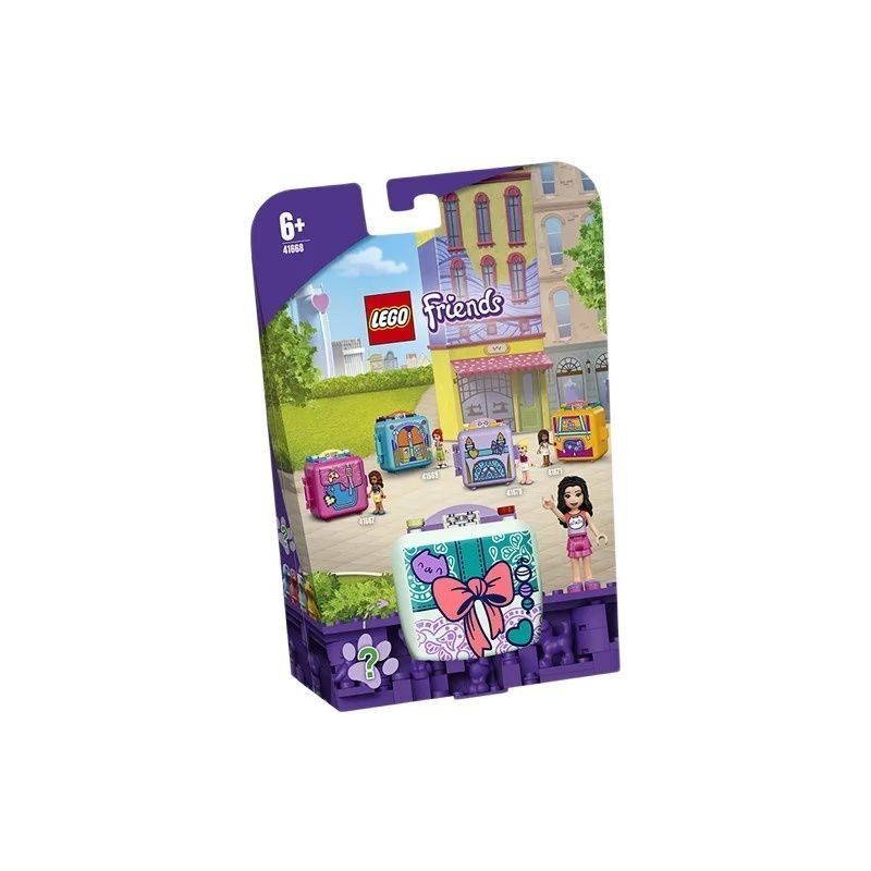 Lego Friends 41668 ร้านแฟชั่นของ Emma กล่องเกมแสนสนุกสําหรับเด็กชายและเด็กหญิงบล็อกตัวต่อปริศนา