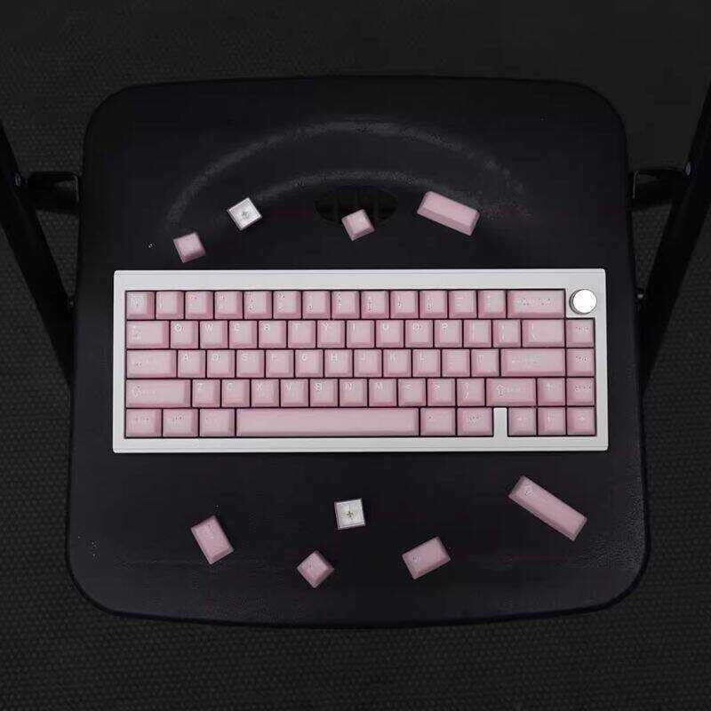 keycap 【Keycap Only】Pink 114 Keys Profile PBT Double Shot For Cherry MX Switch Mechanical Keyboar