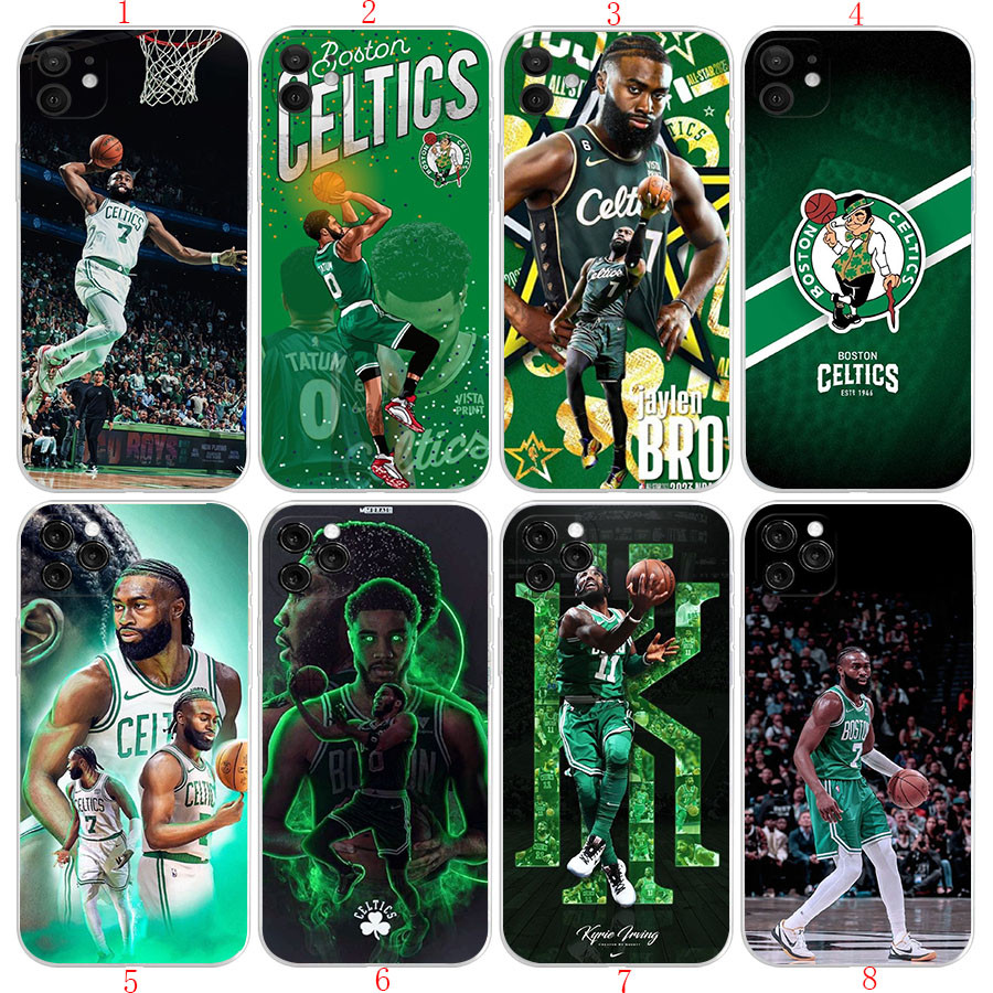 IPhone 11 11 Pro Max 12 13 Mini XR XS Max 12 13 Pro Max H9 Jaylen Brown เคสโทรศัพท์โปร่งใสนุ่ม