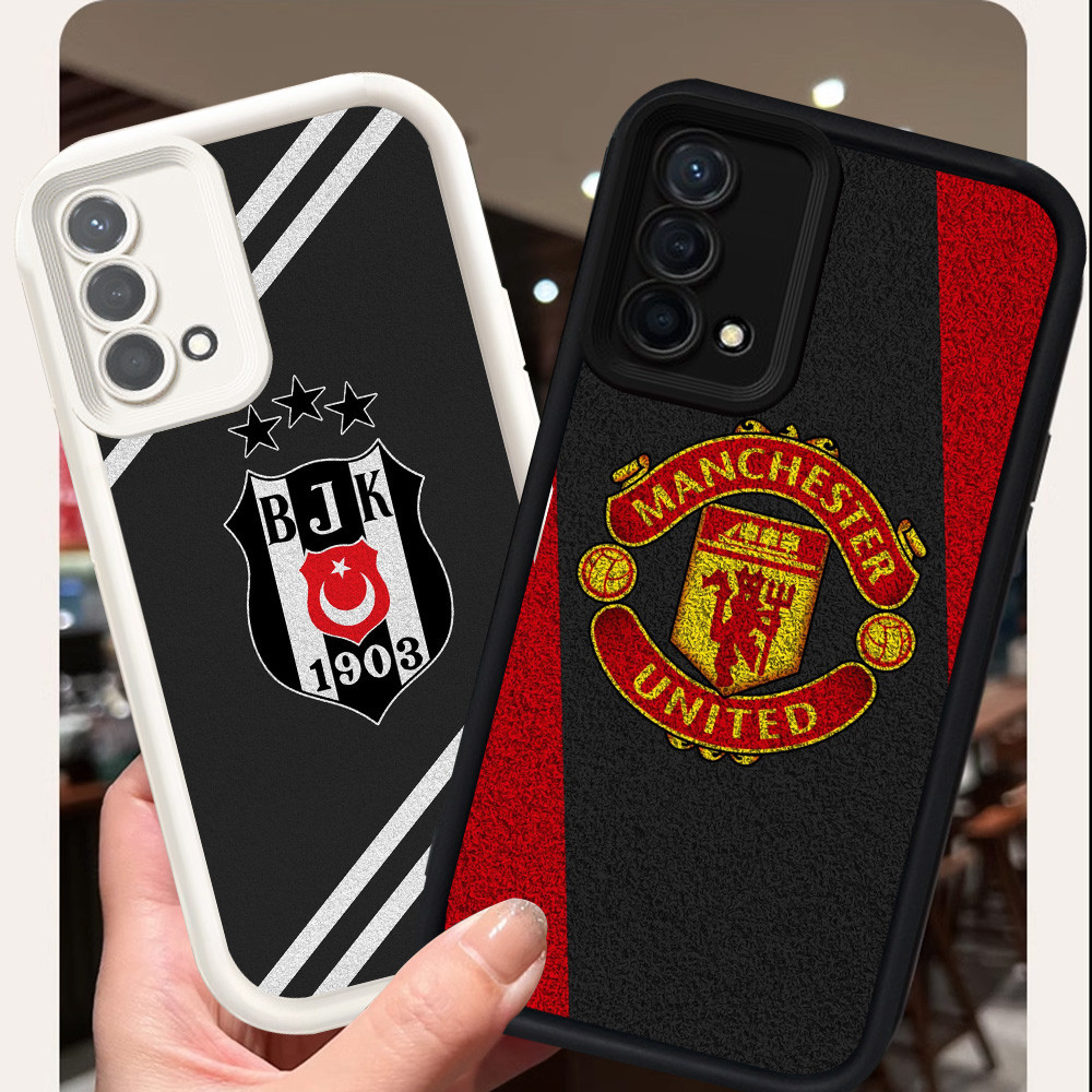 R-48 Football Club FC Case Soft Casing สําหรับ OPPO A95 F19 F19S A55 A74 Cover