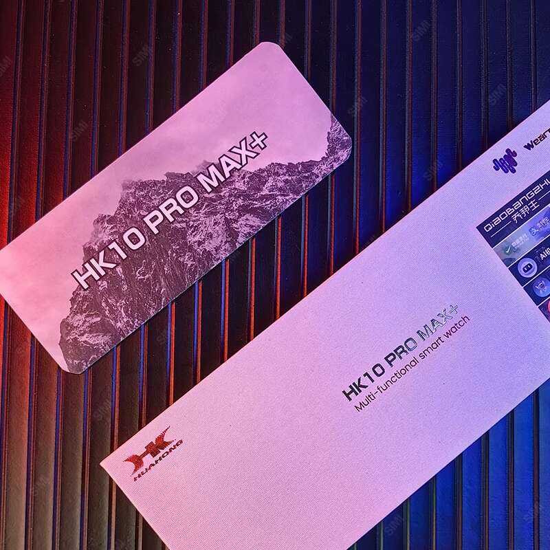 ❥ Hk10 Pro Max Plus Amoledสมาร์ทนาฬิกาผู้ชายผู้หญิงเครือข่ายแชร์ 1Gb ROM Series10 กีฬานาฬิกาhea