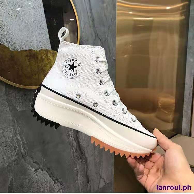 ♞,♘㏄REPLICA OEM CONVERSE RUN STAR HIKE SHOES CANVAS SHOES FOR WOMEN รองเท้า light


