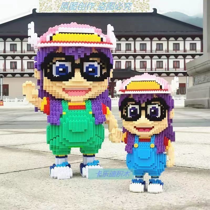 กิจกรรม Kakashi ของเล่นเด็ก Pikachu 1 เมตร DIY Alalei Building Blocks การประกันคุณภาพ - รูปที่ 4