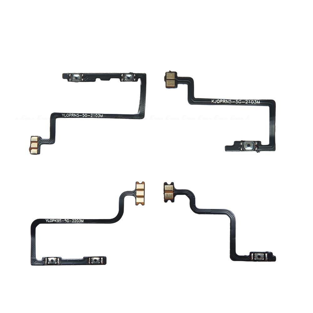 Mute Switch Power Key สําหรับ OPPO K1 K3 K5 K7 K7x K9s K9 Pro ปุ่มปรับระดับเสียงควบคุม Flex สายอะไหล