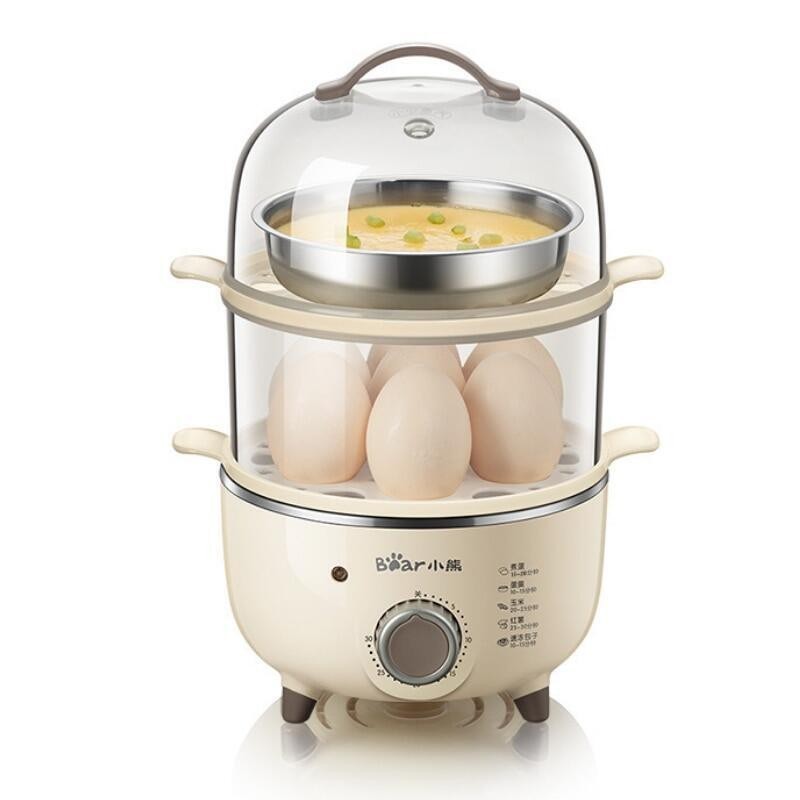 Bear/220V 2-layer household electric engine portable egg machine breakfast steam cooking stove ZDQ-B