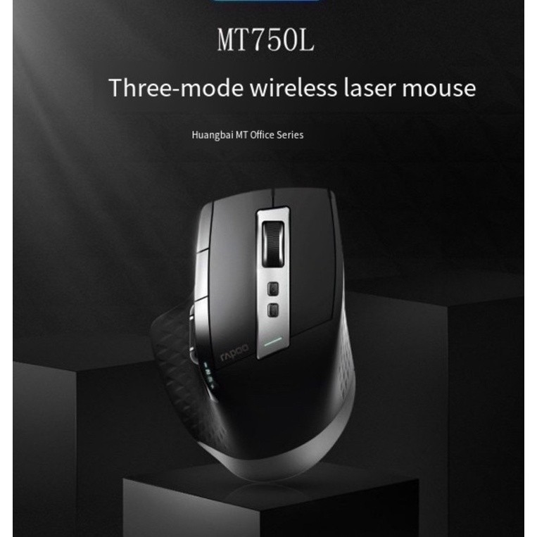 Rapoo Mt750/Mt750Pro เมาส์ไร้สายบลูทูธ 3.0 4.0 2.4G หลายโหมดแบบชาร์จง่ายสําหรับ Online Class