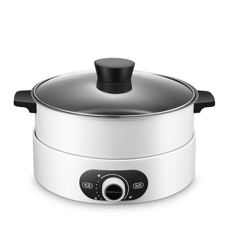 Rongshida Cooking Hot Household Instant Meat Pot, 4L Electric Heat Pot RHG-4001F