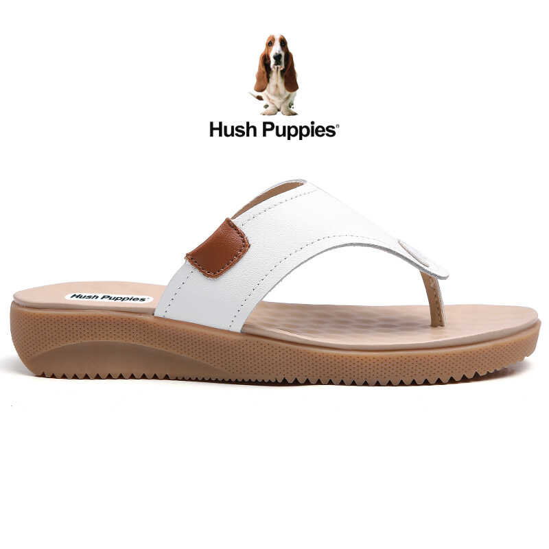Puppies_รองเท้าผู้หญิง รุ่น Hush Yammi HP KWSBB9013C - สีเบจ หนังแท้
