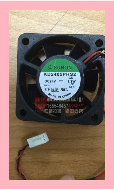 Jianzhun SUNON 5015 24V 1.3W Magnetic Levitation 5 ซม.อุตสาหกรรมควบคุมพัดลมอินเวอร์เตอร์ KD2405PHS2