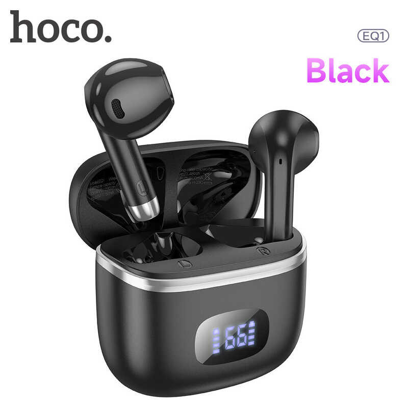 HOCO Eq1 TWS Earphone Bluetooth 5.3 Touch Control Headsets Sports Stereo Wireless Long Standby Earb