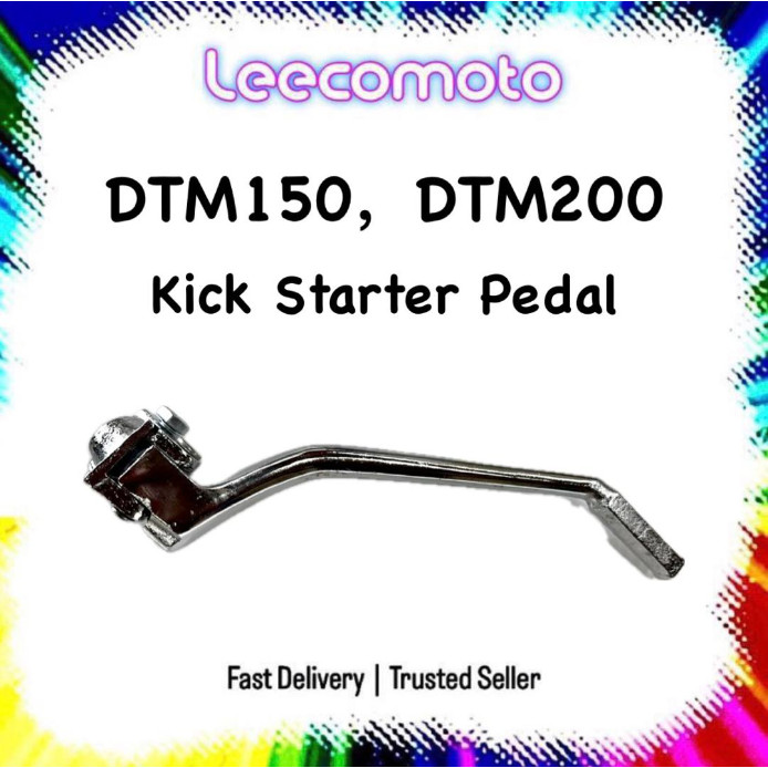 Demak DTM150 DTM-150 DTM200 DTM-200 Kick Starter Pedal - Local Kick Starter Arm Engko Kik Padle Peda