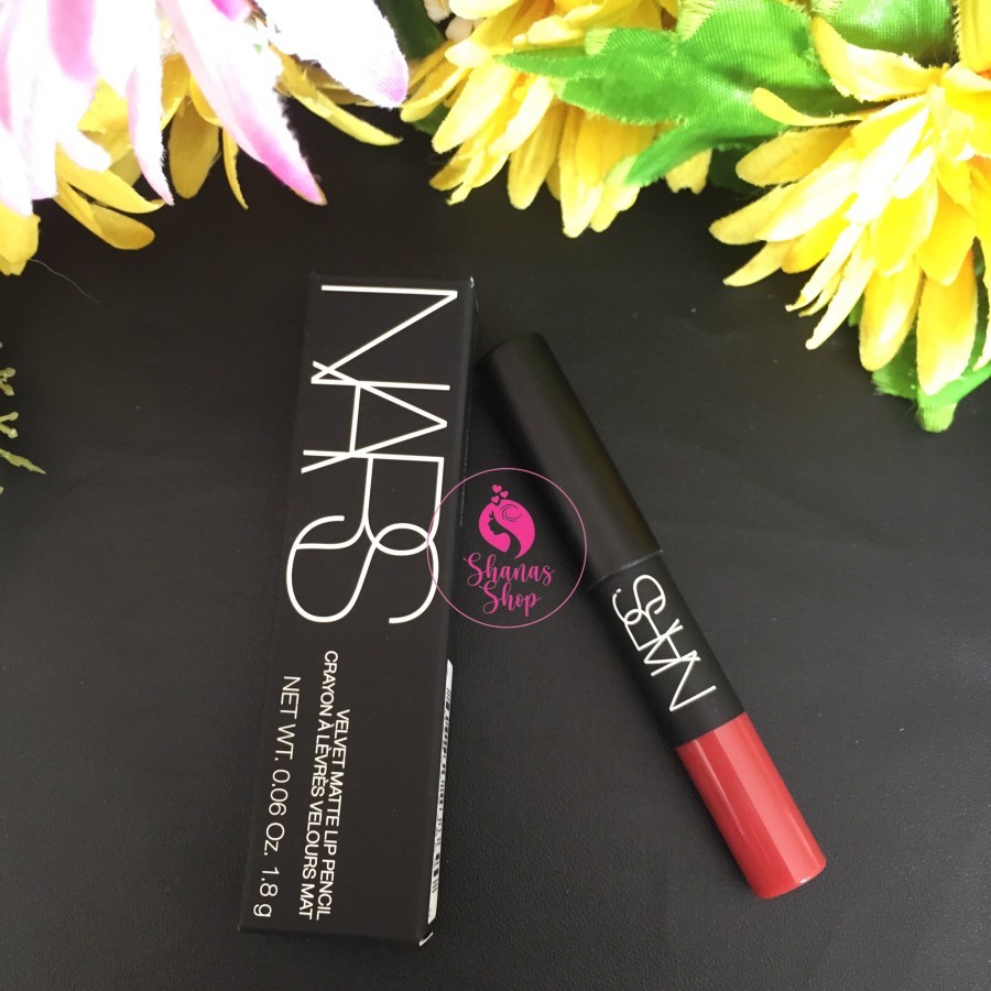 ในสต็อก Nars Velvet Matte Lip Pencil Crayon 1.8gr