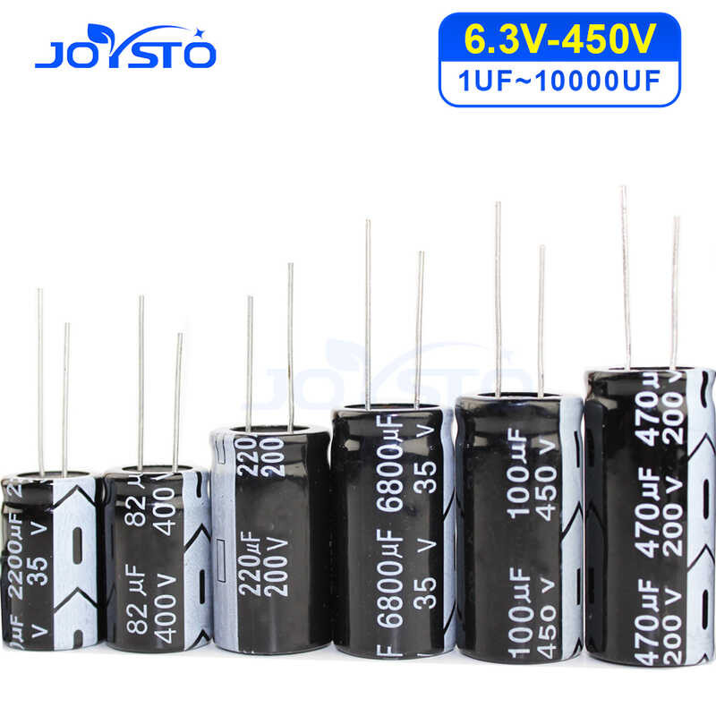 2-50Pcs 10V 16V 25V 35V 50V 63V 100V อลูมิเนียม Electrolytic 100Uf 220Uf 330Uf 470Uf 680Uf 1000Uf 22