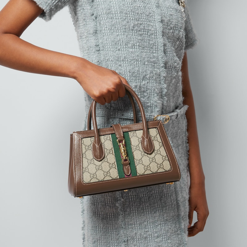 ♞,♘,♙กุชชี Gucci Jackie 1961 Collection Small Tote Bagกระเป๋าโท้ทผู้หญิง