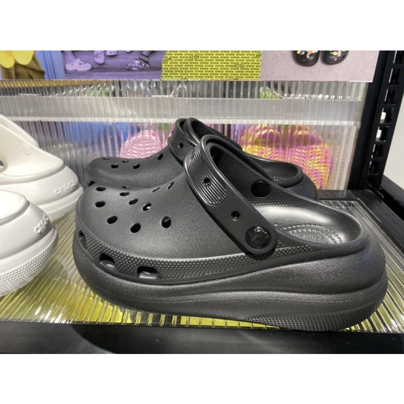 



 ♞[วัดเท้าเปล่าแล้วลด1cm] Crocs Classic crush clog ของแท้ shop Thai ทุกคู่