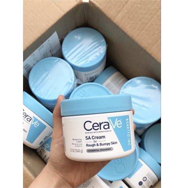 



 ♞,♘【พร้อมส่ง&amp; Gift】CeraVe SA Cream for Rough and Bumpy Skin, Moisturizer with Salicylic Acid