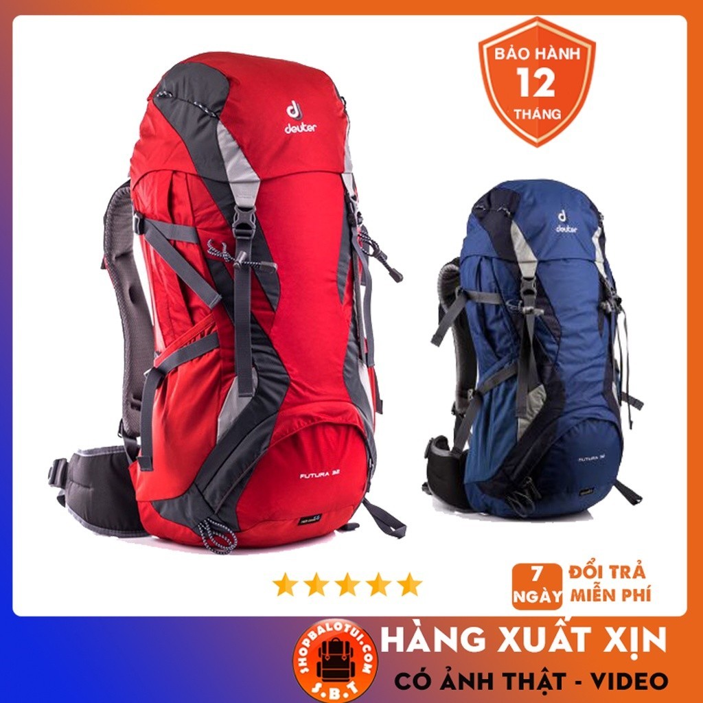 Deuter Futura 32L กระเป ๋ าเป ้ สะพายหลัง Trekking กระเป ๋ าเป ้ สะพายหลังกีฬาสําหรับผู ้ ชายและผู