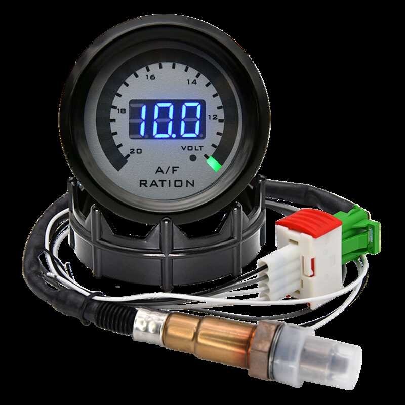 ❤ 52Mm Digital Air Fuel Ratio Narrowband O2 Oxygen Sensor Gauge AFR Meter Fit For Racing Car 12V