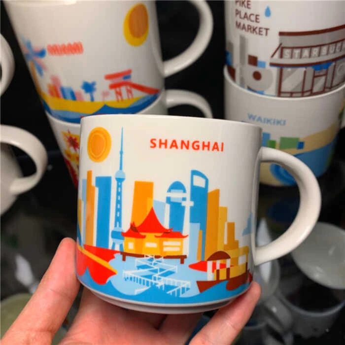 YOU 2017 Starbuck ARE HERE City Ceramic Mug Coffee Cup christmas tumbler starbuck reserve thumbnail 10