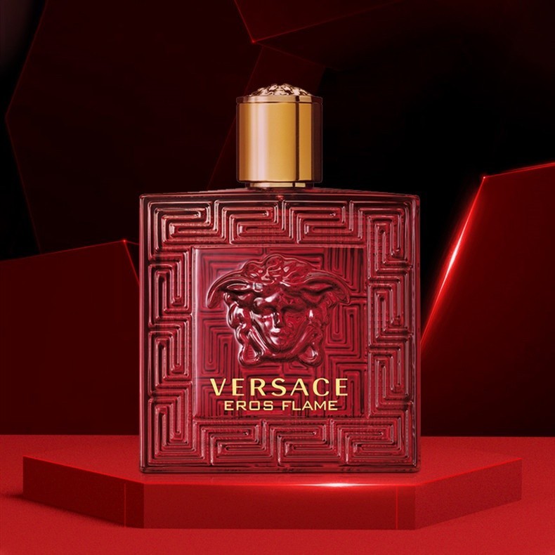 ♞,♘จัดส่งที่รวดเร็ว Versace Eros Flame EDP 100ML Men's Perfume น้ำหอมผู้ชาย