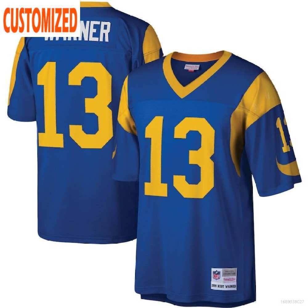 Nfl Los Angeles Rams Jersey Kurt Warner Legacy Football Sports Tee Fans Edition Jersey