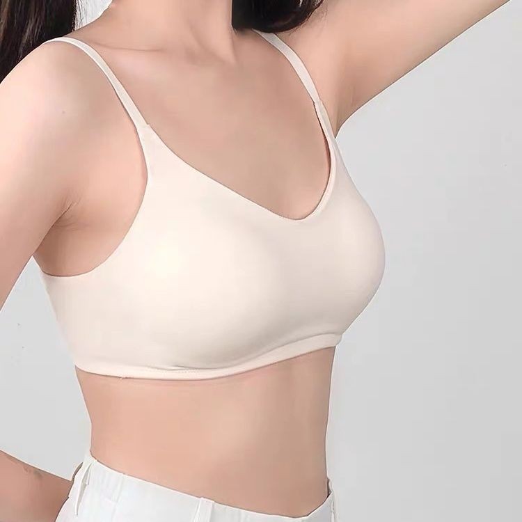 ชุดชั้นใน หน้าอกเล็กของผู้หญิงรวบรวมท่อป้องกันการกระดิกสไตล์ด้านบนไม่มีรอยต่อเรียบง่ายเซ็กซี่ที่สวยงามกลับ ชุดชั้นใน - รูปที่ 3