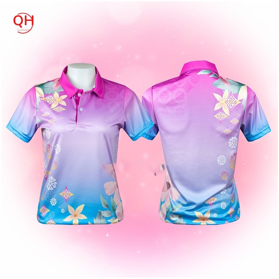 โปโลลายขอ รุ่น limited ลายพระราชทาน เสื้อพิมพ์ลาย(เลือกตราหน่วยงานได้ สาธารณสุข สพฐ อปท มหาดไทย และอื่นๆ)