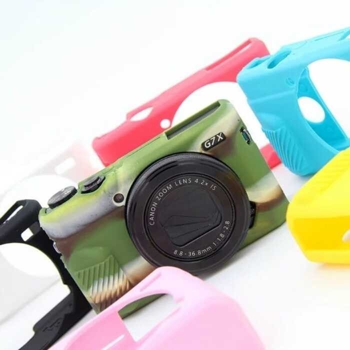 New Silicone ➧ Case For Canon G7xii II 2 III G7x3 G7x Mark 3 Ruer Protective Body Cover Bag Camera I